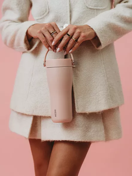 Equa Carry termo puodelis, Rose, 600 ml.