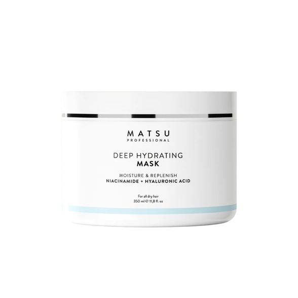 Matsu Deep Hydrating Mask giliai drėkinanti plaukų kaukė, 350 ml.