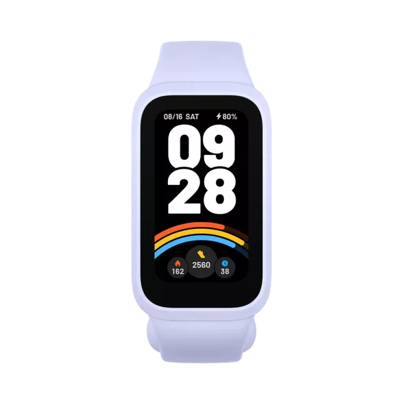 Xiaomi Smart Band 9 Active | TFT | Heart rate monitor | Waterproof | Bluetooth | Purple