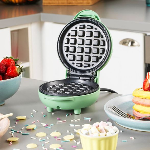 G&P MINI WAFFLE MAKER SORBET- GREENER
