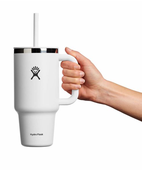 32 OZ ALL AROUND TRAVEL TUMBLER WHITE
