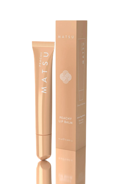 Matsu Peachy Lip Balm lūpų balzamas, 10 ml.