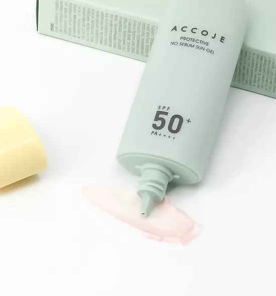 ACCOJE Protective No Sebum Sun Gel SPF50+ PA++++