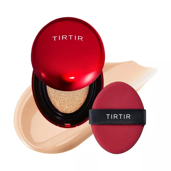 TIRTIR - Mask Fit Red Cushion - Long lasting Foundation for Face in Cushion 21W Natural Ivory - Mini - 4.5g