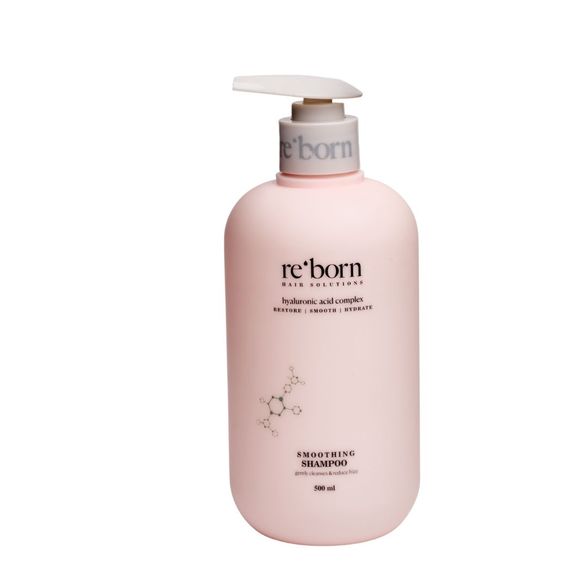 Reborn Hair Smoothing Repair Shampoo plaukus glotninantis šampūnas, 500 ml.
