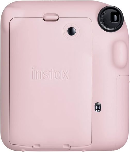 Fujifilm Instax Mini 12 Film Camera, Pink + Instax Mini Glossy Paper, 10 Pcs.