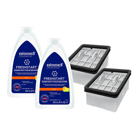 Bissell FreshStart CrossWave Cleanout Formula - 60oz Cleaning Solution For Machine Maintenance