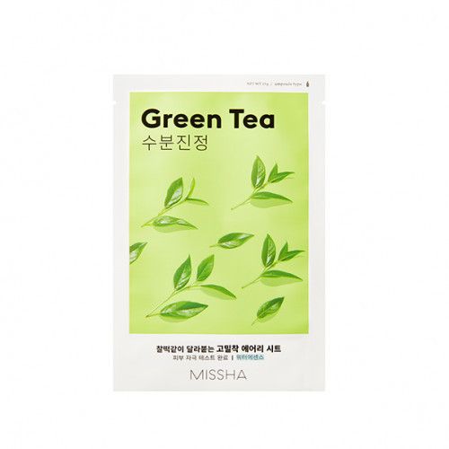 Missha Green Tea veido kaukė, 1 vnt.