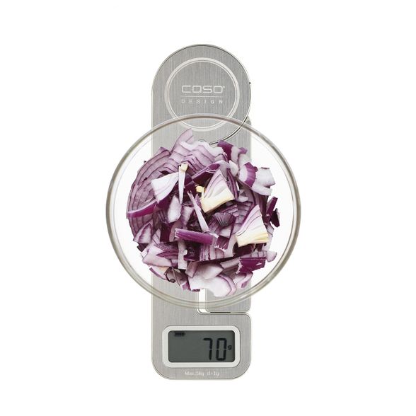 Caso Kitchen Scale With Kinetic Energy