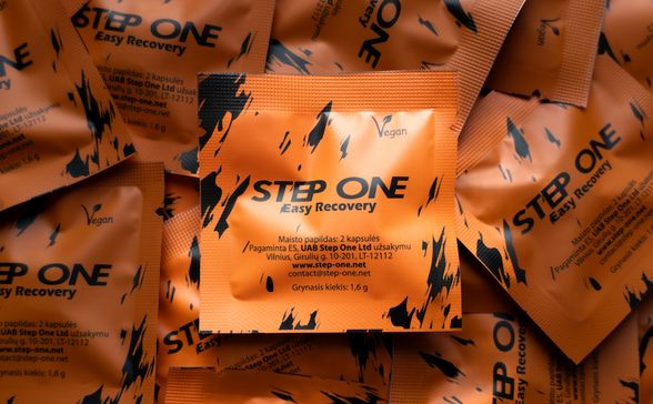 Step One Easy Recovery Hangover Pills maisto papildas nuo pagirių, 4 vnt.