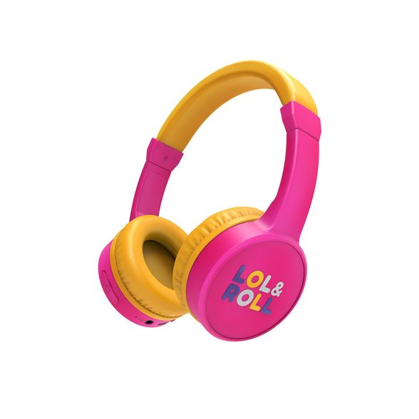 Energy Sistem Lol&Roll Pop Kids Bluetooth Headphones, Pink