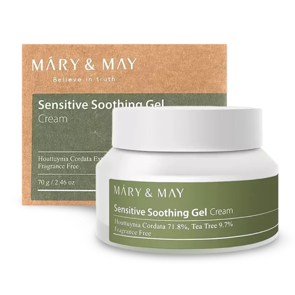Mary&May Sensitive Soothing Gel  Blemish Cream raminamasis gelinis kremas, 70 g.