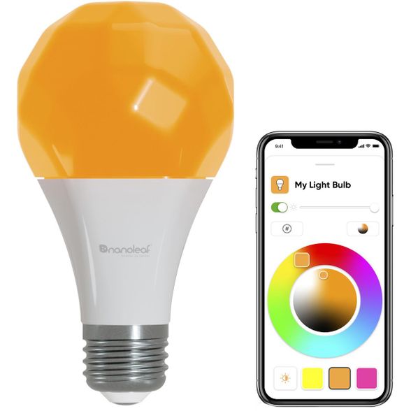 Nanoleaf Essentials Smart Bulb A19 E26 išmanioji lemputė