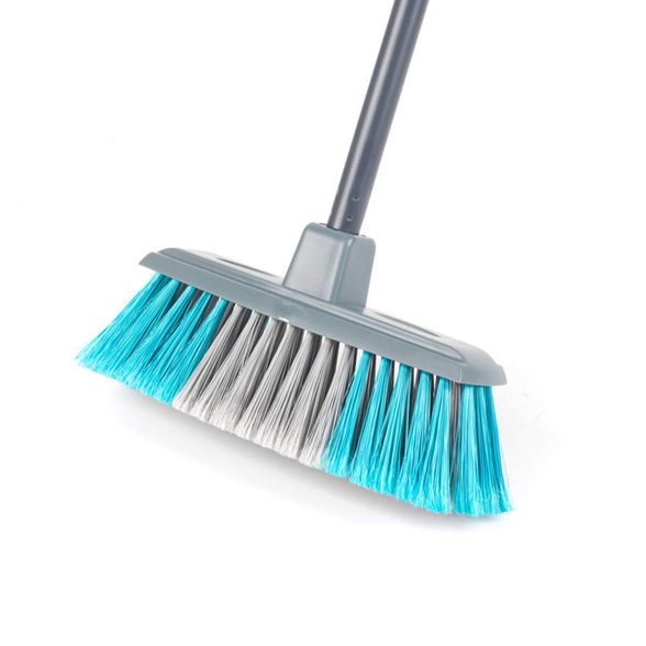 LONG HANDLED DUSTPAN AND BROOM