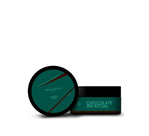 Malachite Cosmetics Chocolate Spa Ritual karštas šokoladinis kūno įvyniojimas, 200 ml.