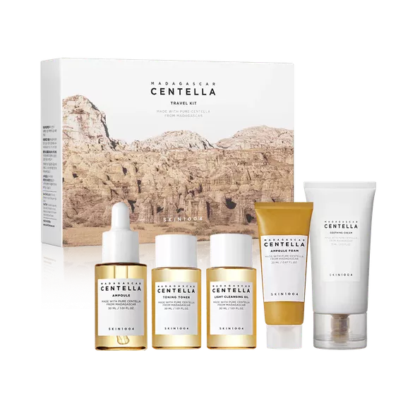 Skin1004 Madagascar Centella Travel Kit kelioninės kosmetikos rinkinys