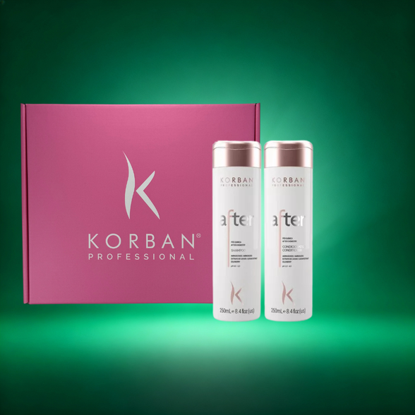Korban After Chemistry rinkinys plaukų priežiūrai po procedūrų Nr.1