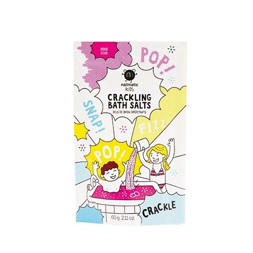 Nailmatic Kids Crackling Bath Salts spragsinti vonios druska, 60 g.