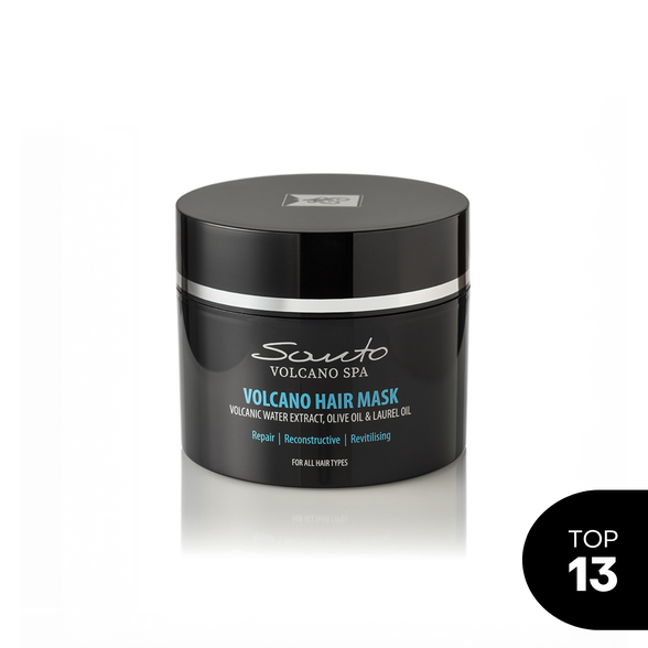 Santo Volcano Spa maitinanti ir drėkinanti plaukų kaukė, 200 ml.
