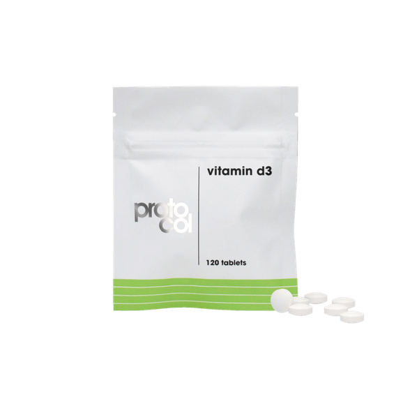 Proto-Col vitaminas D3, 120 tablečių