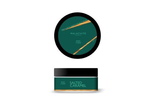 Malachite Cosmetics Salted Caramel kūno šveitiklis, 300 g.