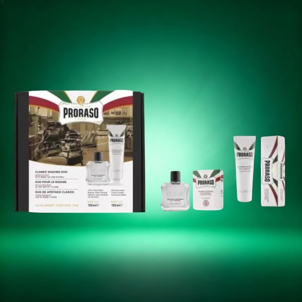 Proraso Duo Pack Sensitive Shaving Cream & Balm