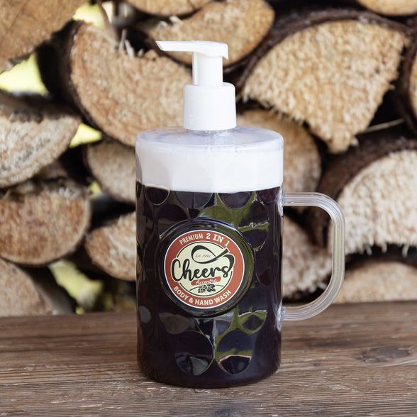 Accentra Cheers 2in1 rankų ir kūno prausiklis, Birch & Cedar, 720 ml.