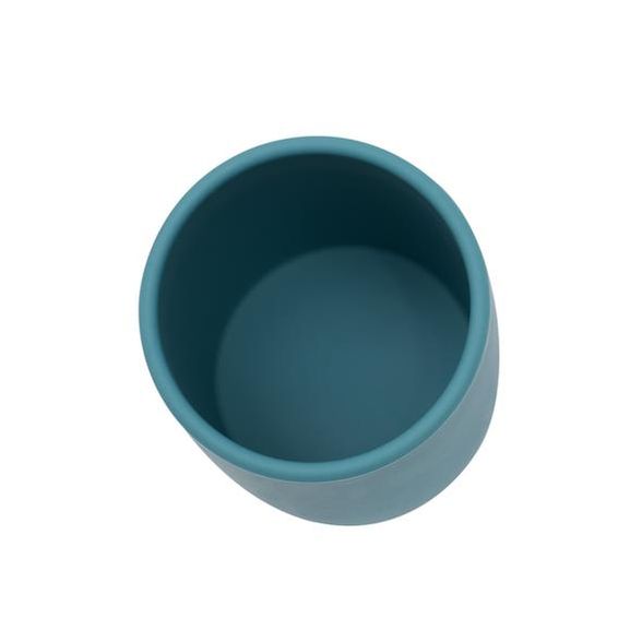 We might be tiny silikoninis puodelis, sutemos mėlynas