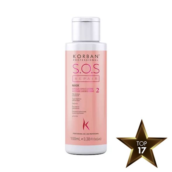 Korban S.O.S Repair atstatanti plaukų kaukė, 100 ml.
