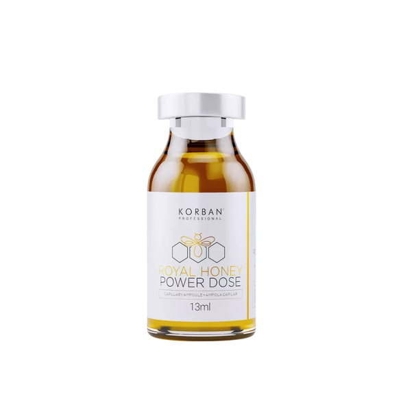 Korban Royal Honey Power Dose plaukų atstatymo procedūra
