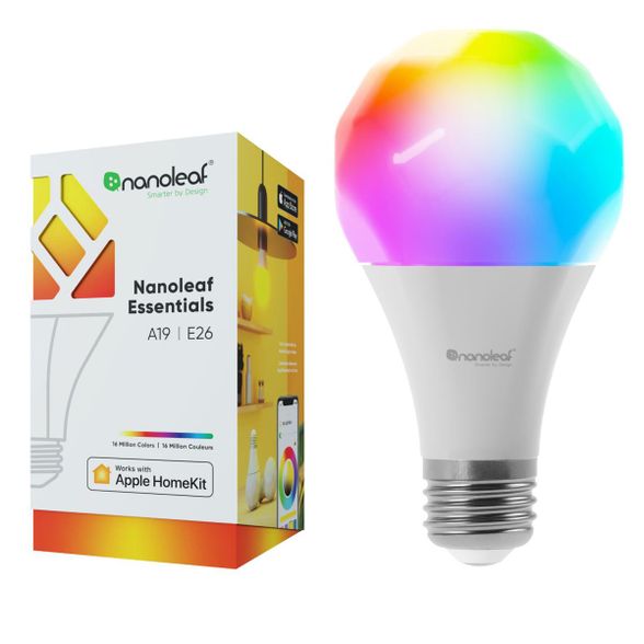 Nanoleaf Essentials Smart A19 Bulb