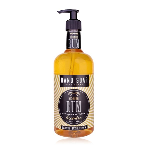 720ml hand soap RUM in dispenser, fragrance: Rum,