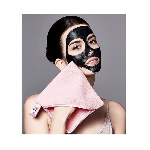 Glov Mask Remover veido kaukių valymo pirštinė, rožinė