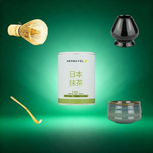 Matcha rinkinys arbatos ceremonijai