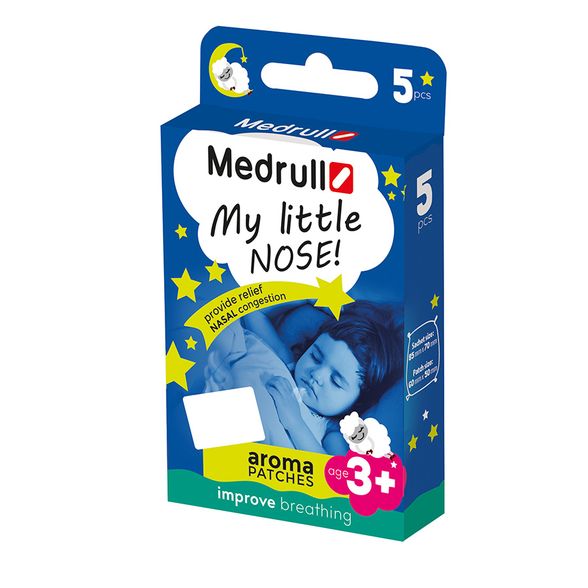 Medrull My little nose N5 kvėpavimo pleistras