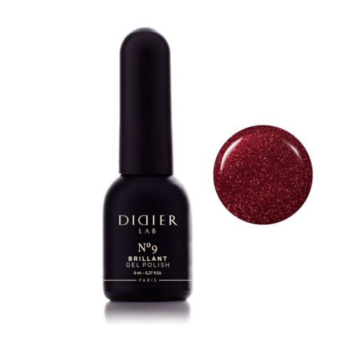 Didier Lab gelinis lakas, Brillant No9, 8 ml.
