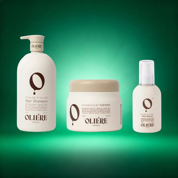Oliere Paris Color E'Clat atstatomasis dažytų plaukų rinkinys Nr.4