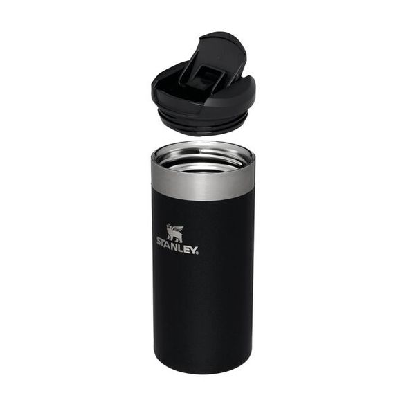 Stanley Transit Mug termopuodelis, juodas, 0.35 l.