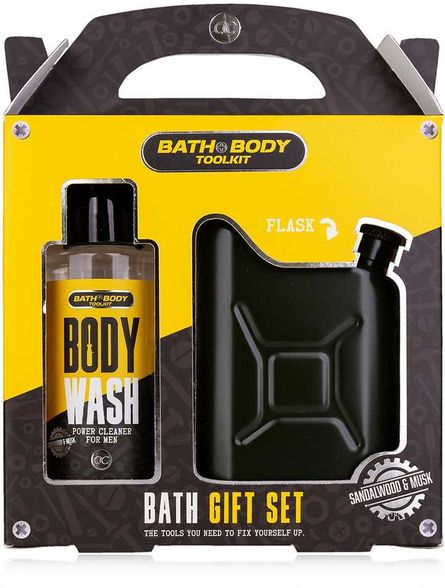 Bath set BATH + BODY TOOLKIT in gift box, incl. 100ml Body wash