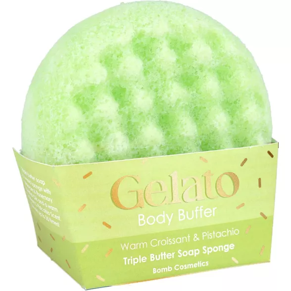Croissant & Pistachio Gelato Buffer Soap Sponge, Case 4