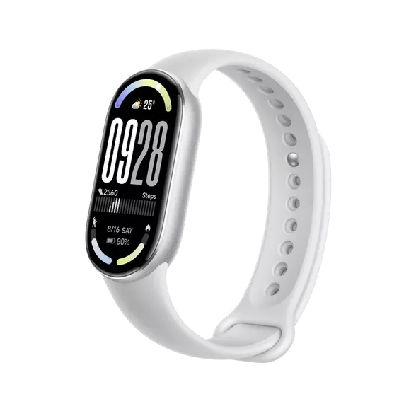 Xiaomi Smart Band 10 | AMOLED | Waterproof | Bluetooth | Glacier Silver
