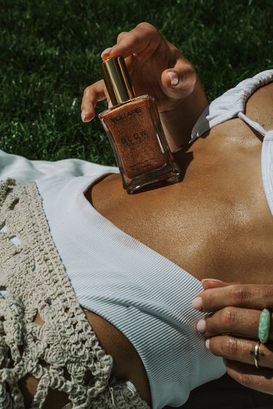 YOU ARE Glow sausas kūno aliejus su žėručiu, 50 ml