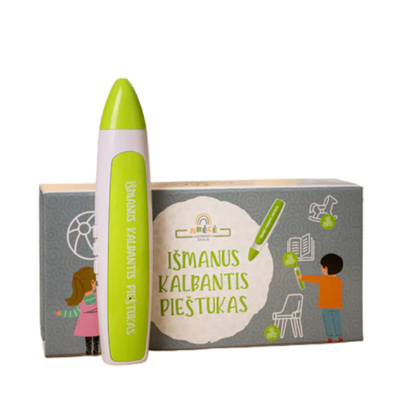 Abėcė išmanus kalbantis pieštukas