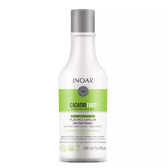 Inoar CicatriFios Conditioner plauko struktūrą atkuriantis kondicionierius, 500 ml.