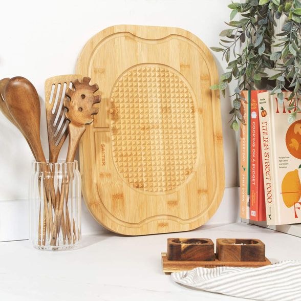 SALTER BAMBOO CARVING BOARD