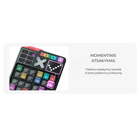 Giiker Sudoku interaktyvi konsolė