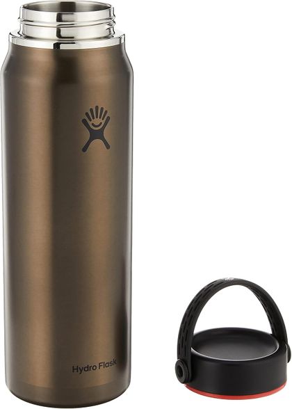 Hydro Flask Lightweight Wide Mouth kelioninė gertuvė, Obsidian, 946 ml.