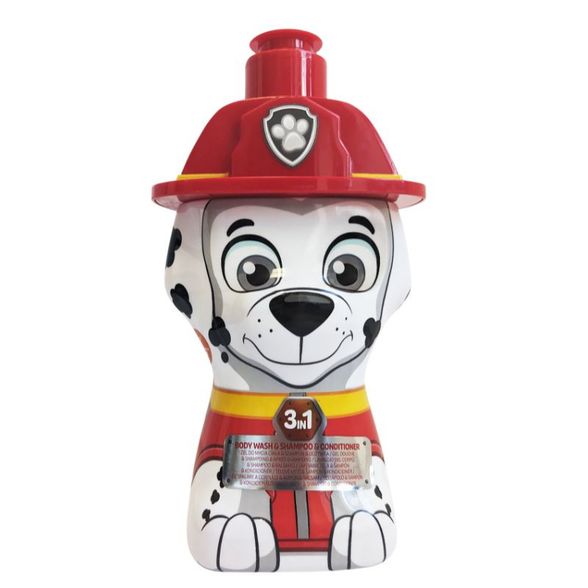 Paw Patrol 3in1 Marshal 3D dušo želė ir šampūnas su kondicionieriumi, 400 ml.