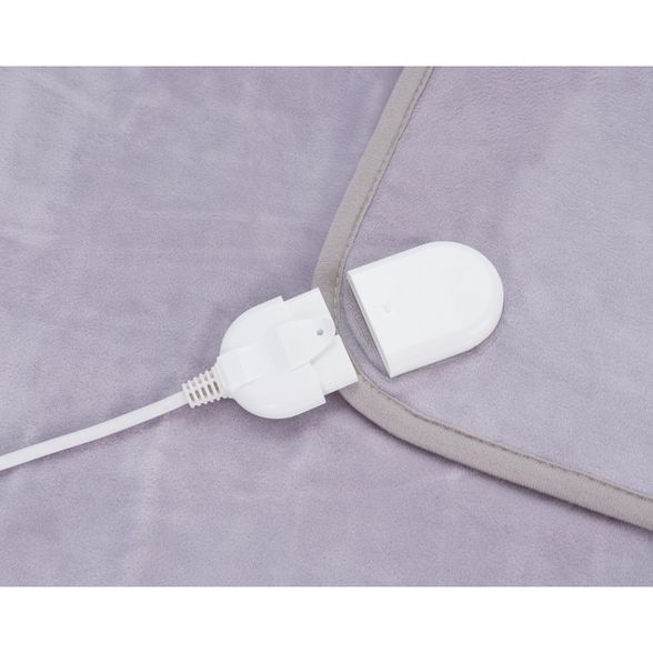 Adler elektrinis šildantis pledas, pilkas, 80x150 cm.