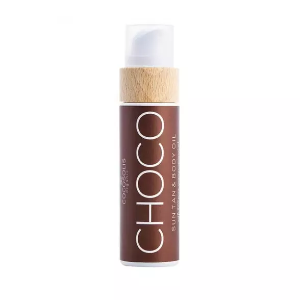 Cocosolis Choco organiškas įdegio aliejus kūnui, 110 ml.